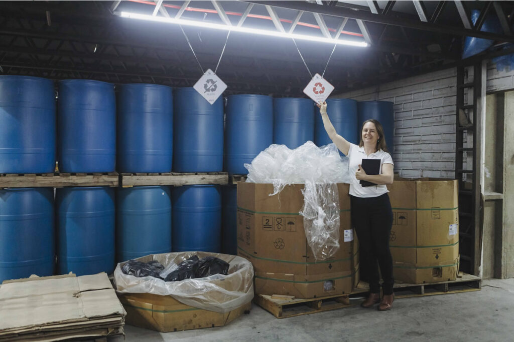 Armazenamento de produtos perigosos na indústria